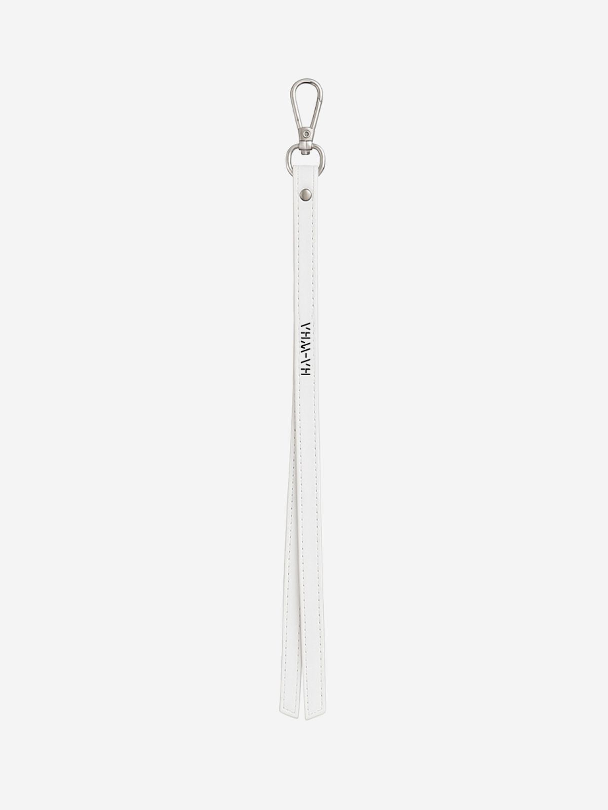 하와(HAWHA) Signature Leather Strap Keyring-WH