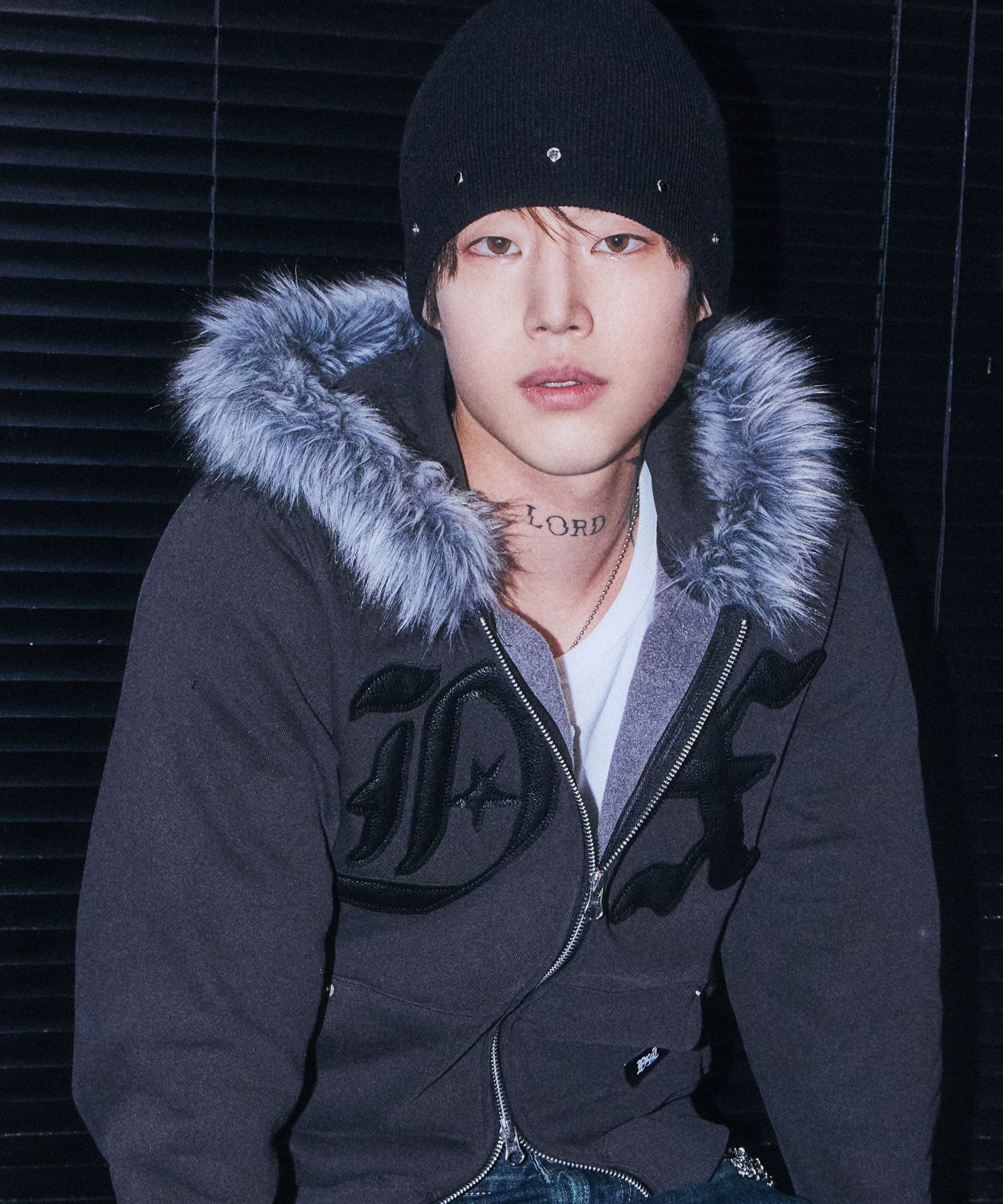 GAC035 빈티지 써머 후드 바라클라바 (BLACK) source detail 62