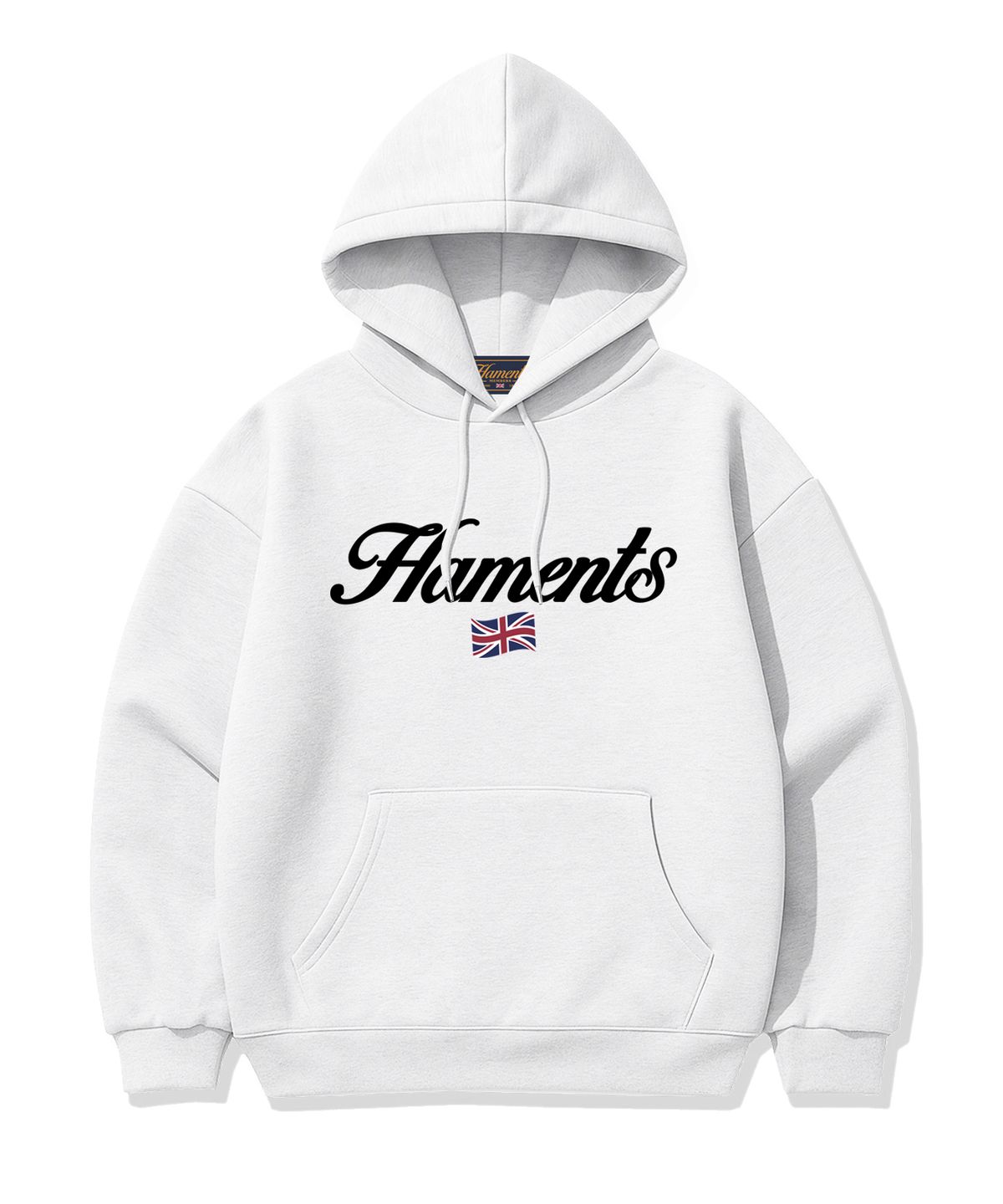 하먼츠(HAMENTS) 잉글랜드 로고 후드티 화이트