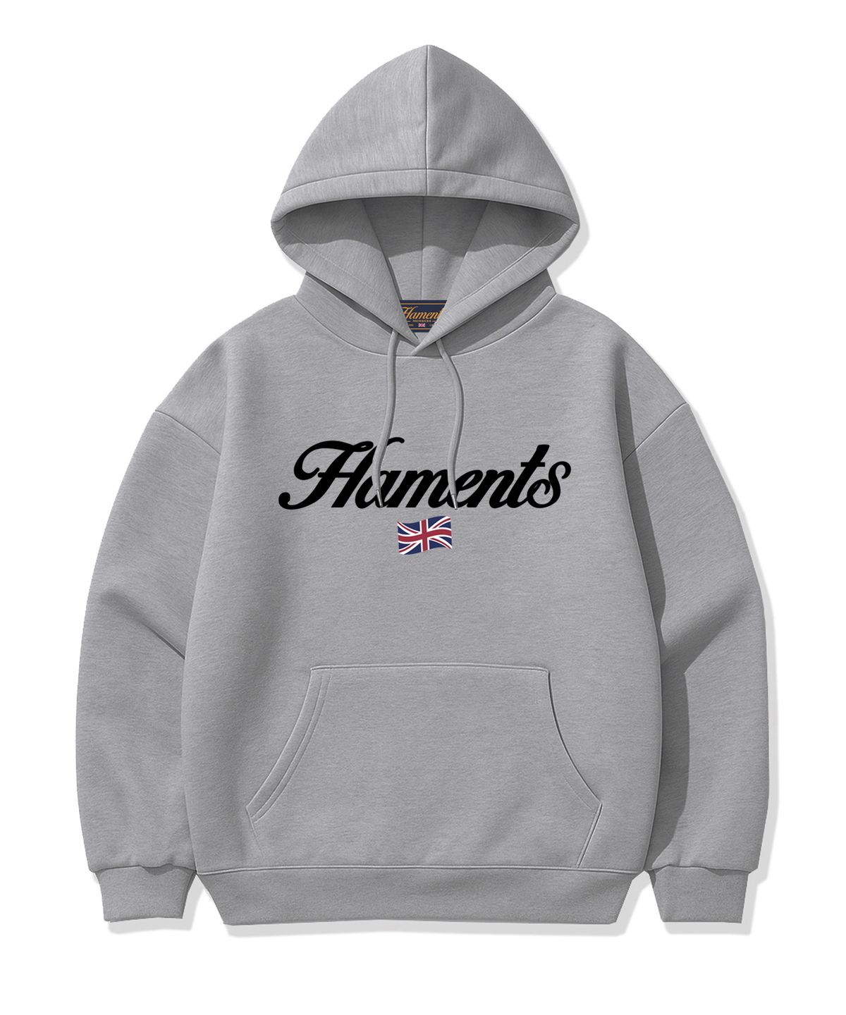 하먼츠(HAMENTS) 잉글랜드 로고 후드티 그레이