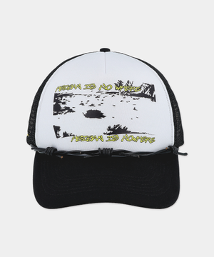 노웨어 로프 트러커캡 블랙