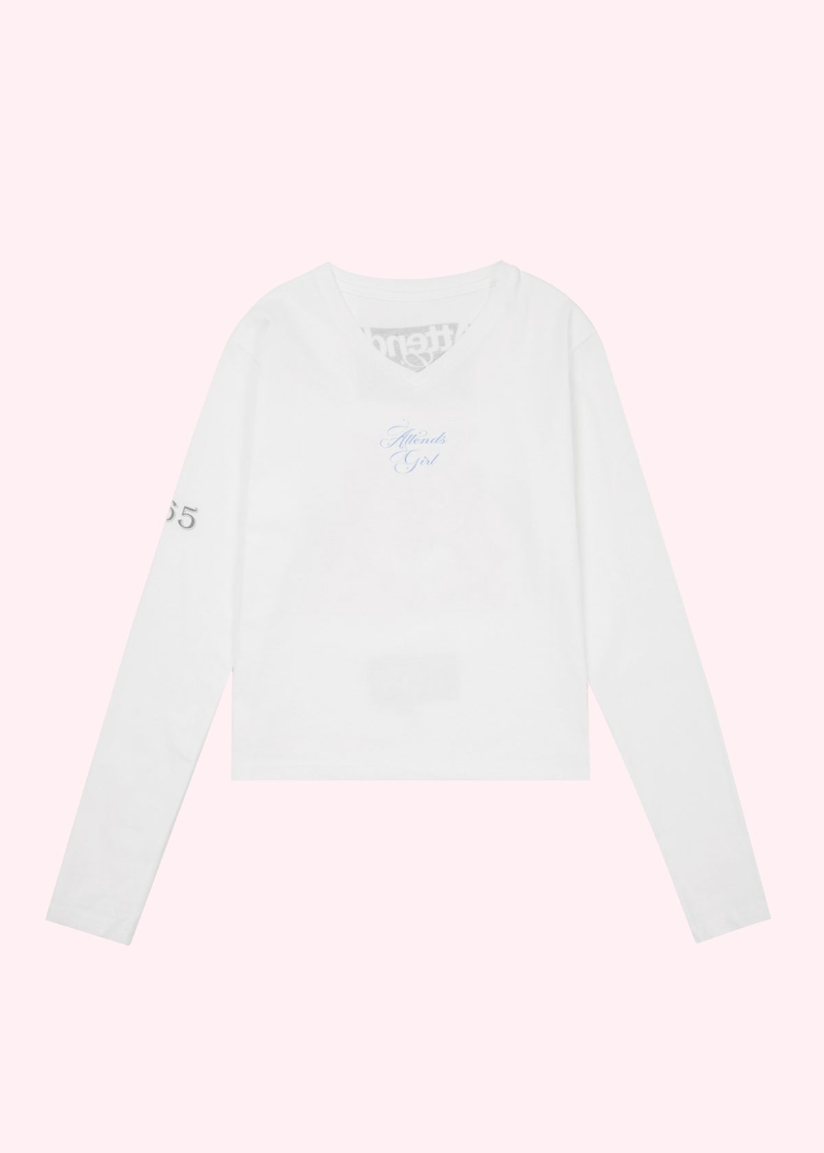 어텐즈(ATTENDS) Mama tee shirt (White)