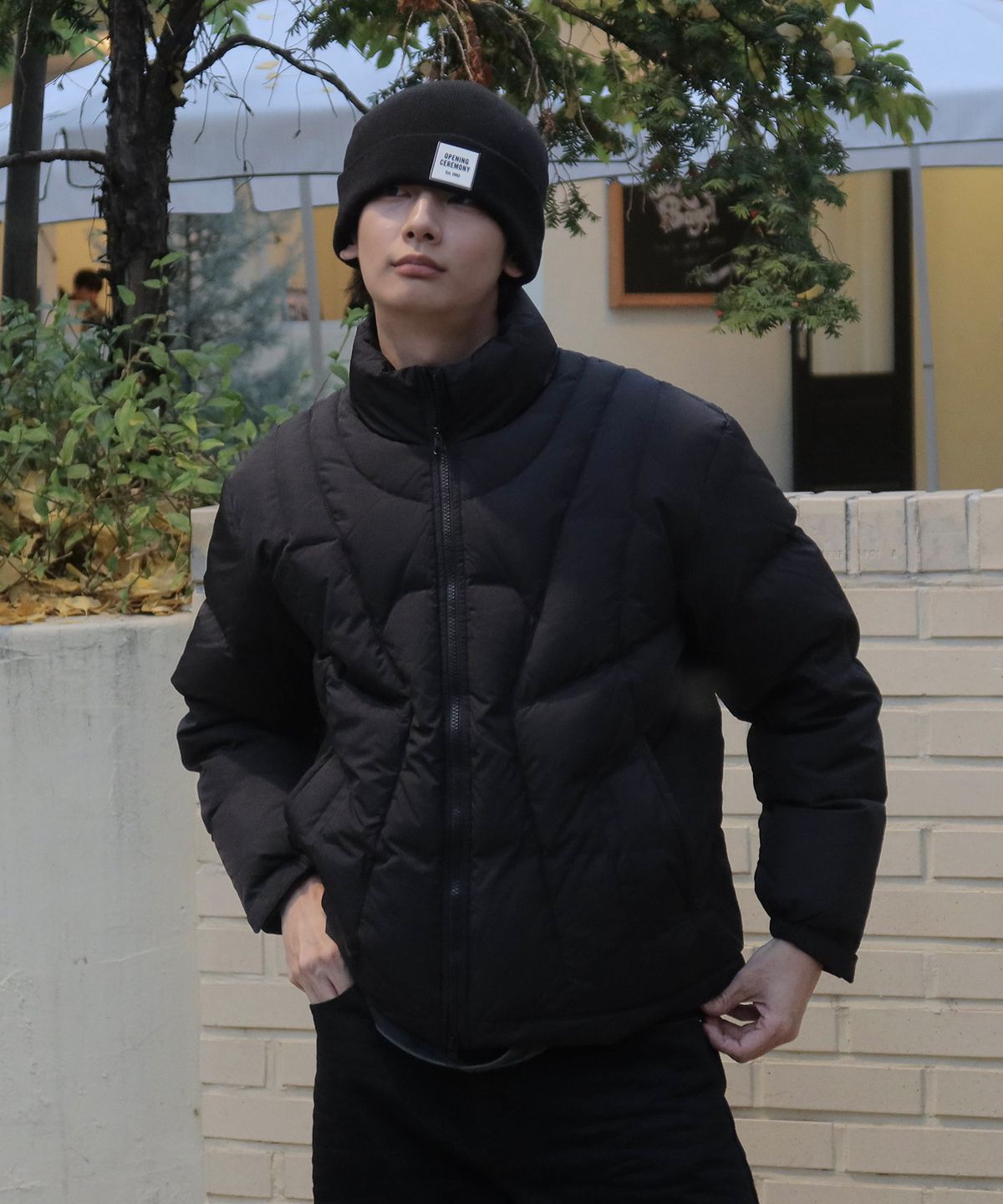 리그(RRIG) 퀼팅변형숏다운점퍼 RZDJ8140