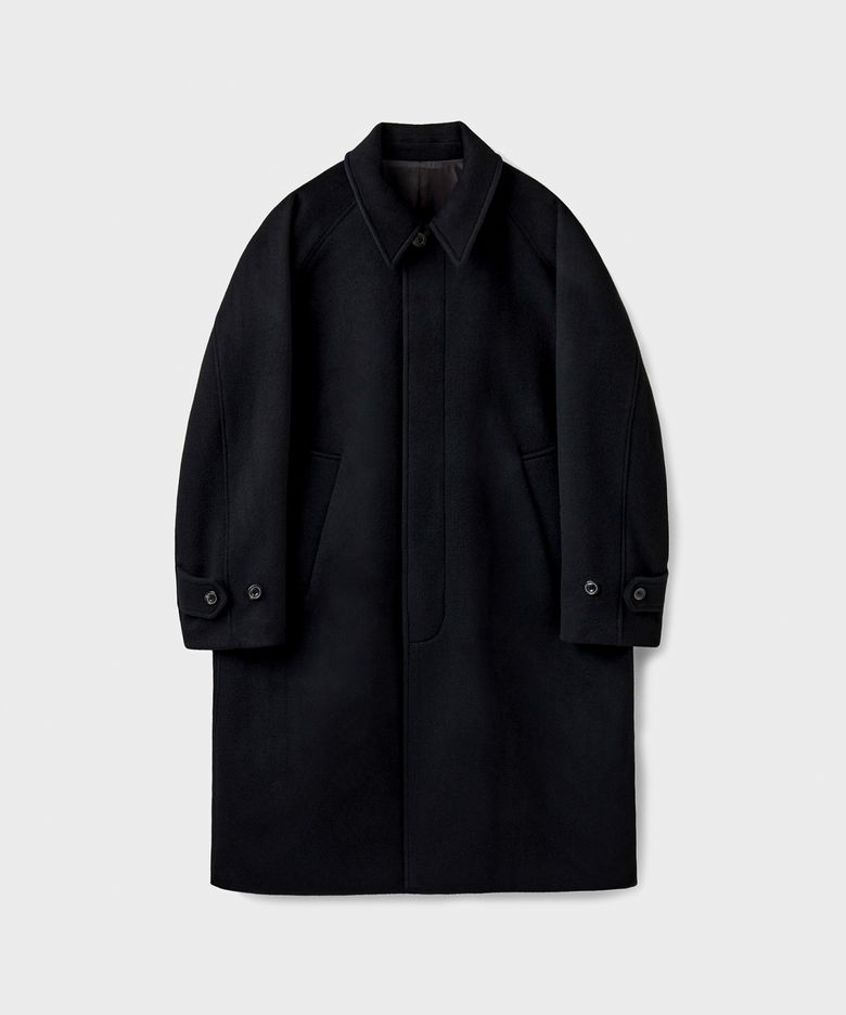 NEVIS BALMACAN COAT [BLACK]
