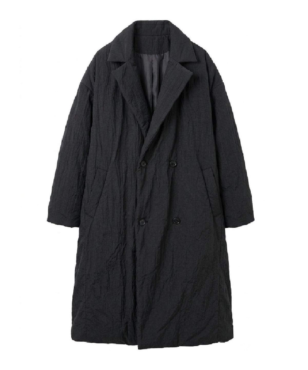 무아르모아(MOIREMOA) Warm Padding Coat-Black