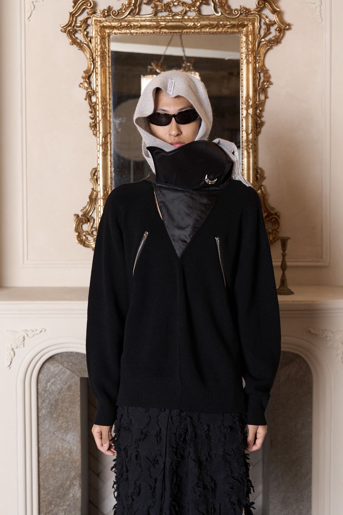 뭉제르(MOONGER) Paris 63 Merino Wool Sweater