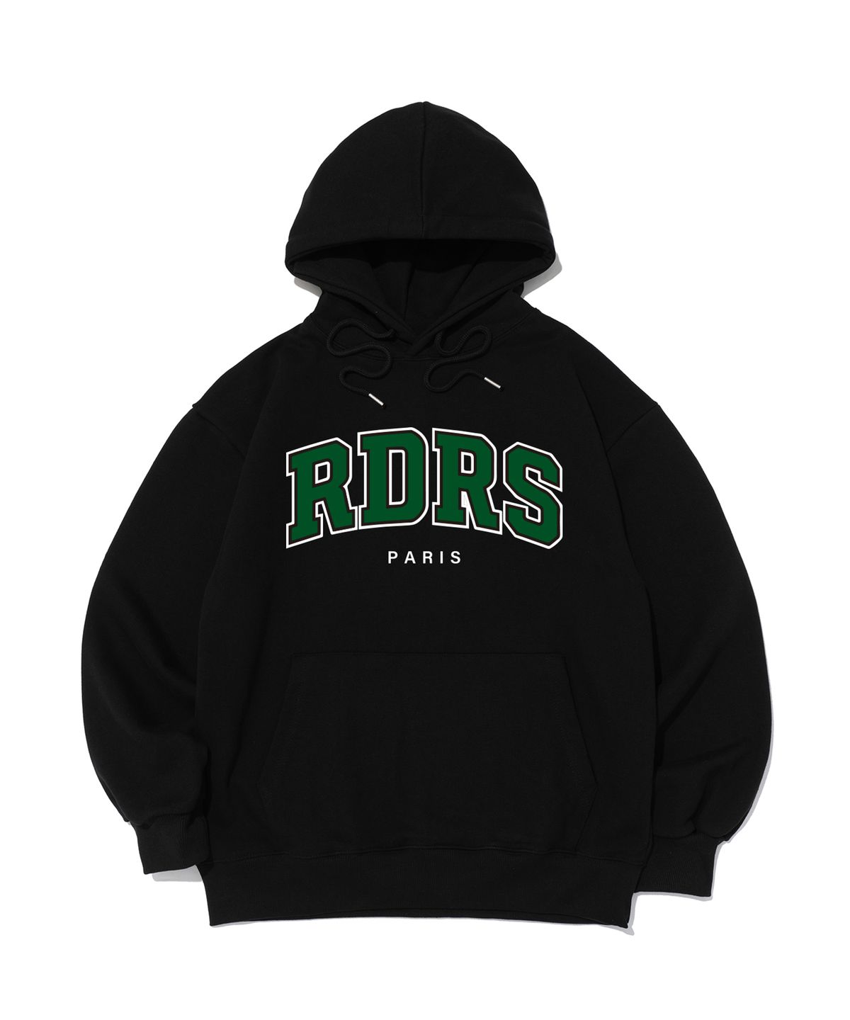 로아드로아(ROIDESROIS) [기모/NO기모] RDRS 파리스 후드티 (블랙)
