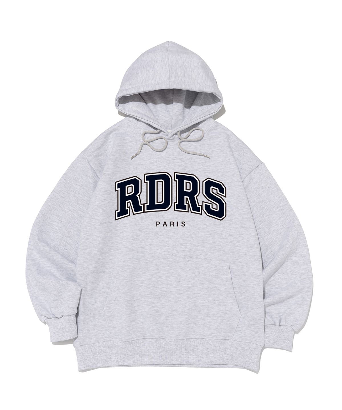 로아드로아(ROIDESROIS) [기모/NO기모] RDRS 파리스 후드티 (화이트멜란지)