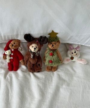 프로즌 크리스마스 키링 6type 귀여운 열쇠고리 인형