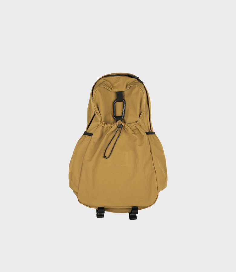mmo backpack nylon twill / mustard