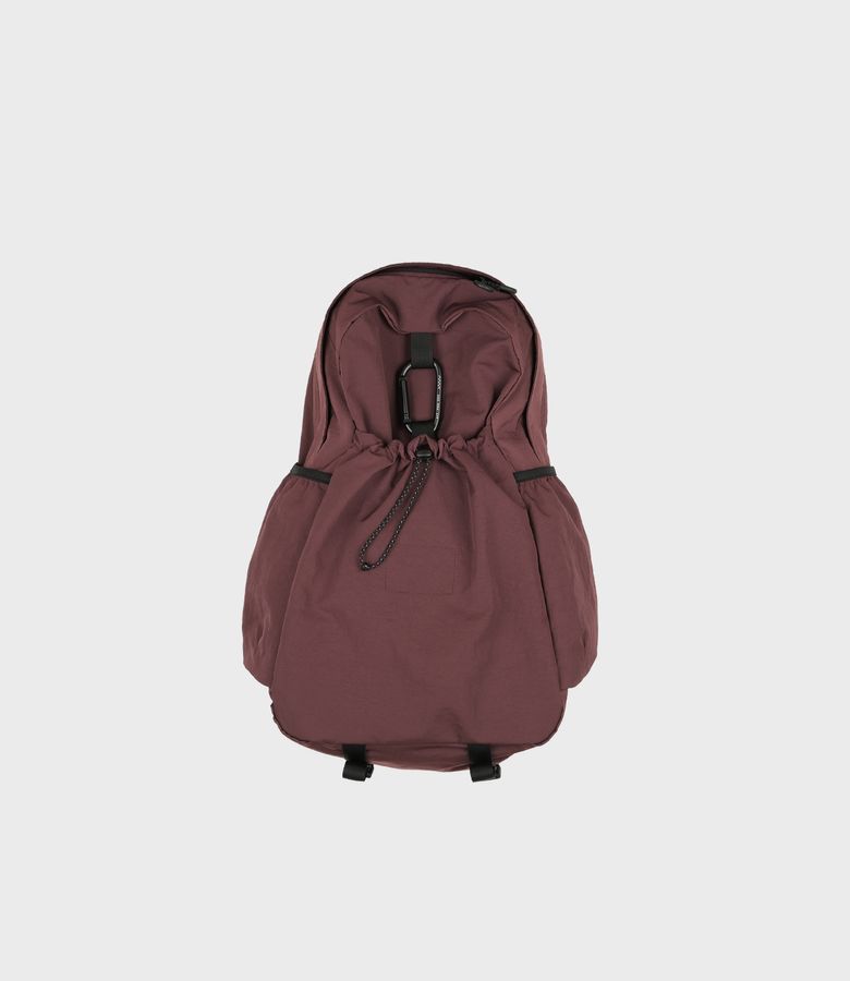 mmo backpack nylon twill / burgundy