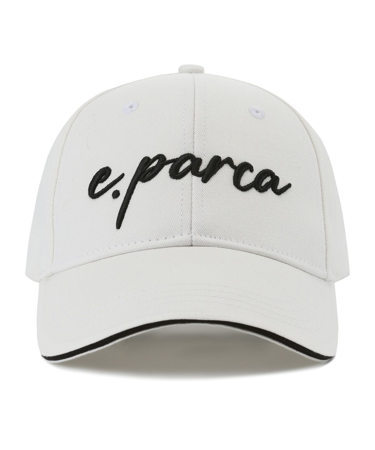 이파르카(E.PARCA) 클래식 시그니처 볼캡 (화이트)
