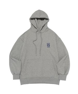 모노그램 로고 후드 (그레이)