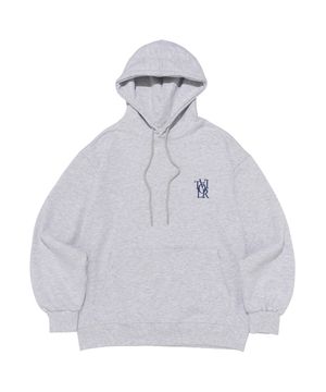 모노그램 로고 후드 (라이트그레이)