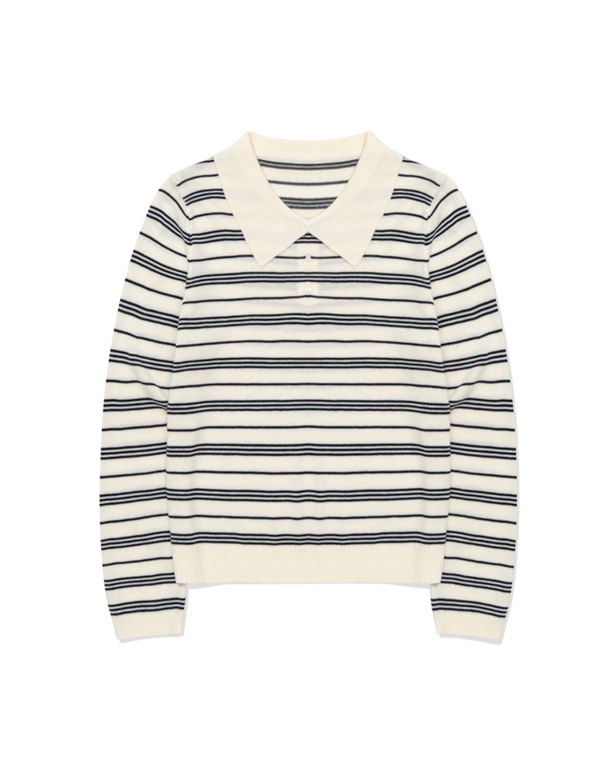 모아(MOAA) Voyage Stripe pullover (IVORY)