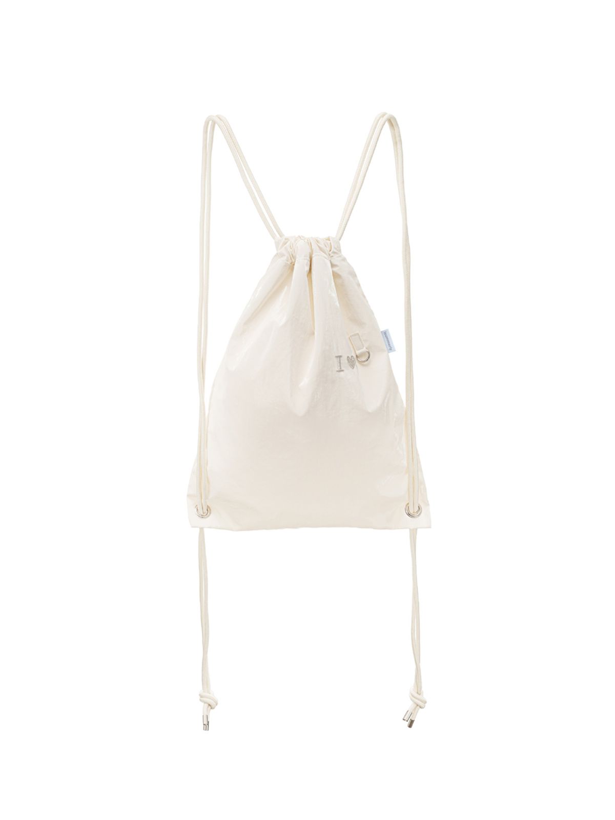 아이썸머리(ISUMMERLY) Girl string bag - White (걸 스트링백 화이트)