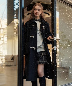 [2컬러] 캐시미어 더플 코트