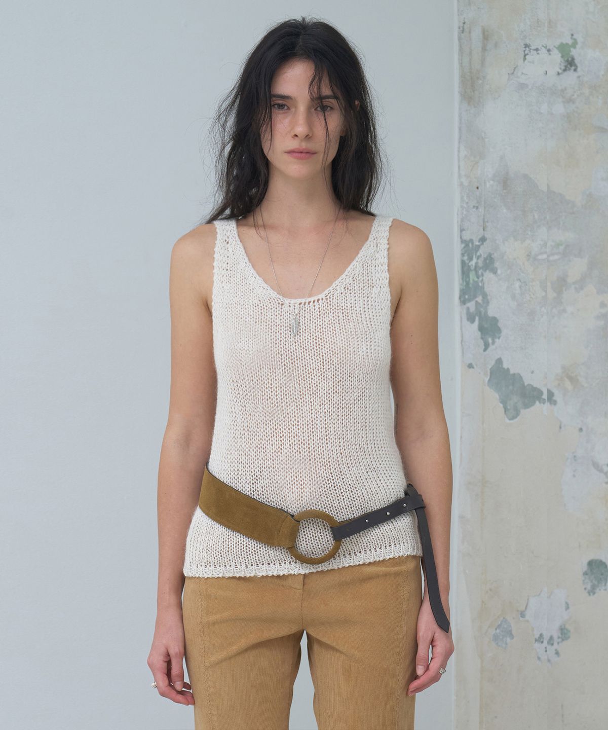 베르소(VERSO) Kid Mohair Sleeveless