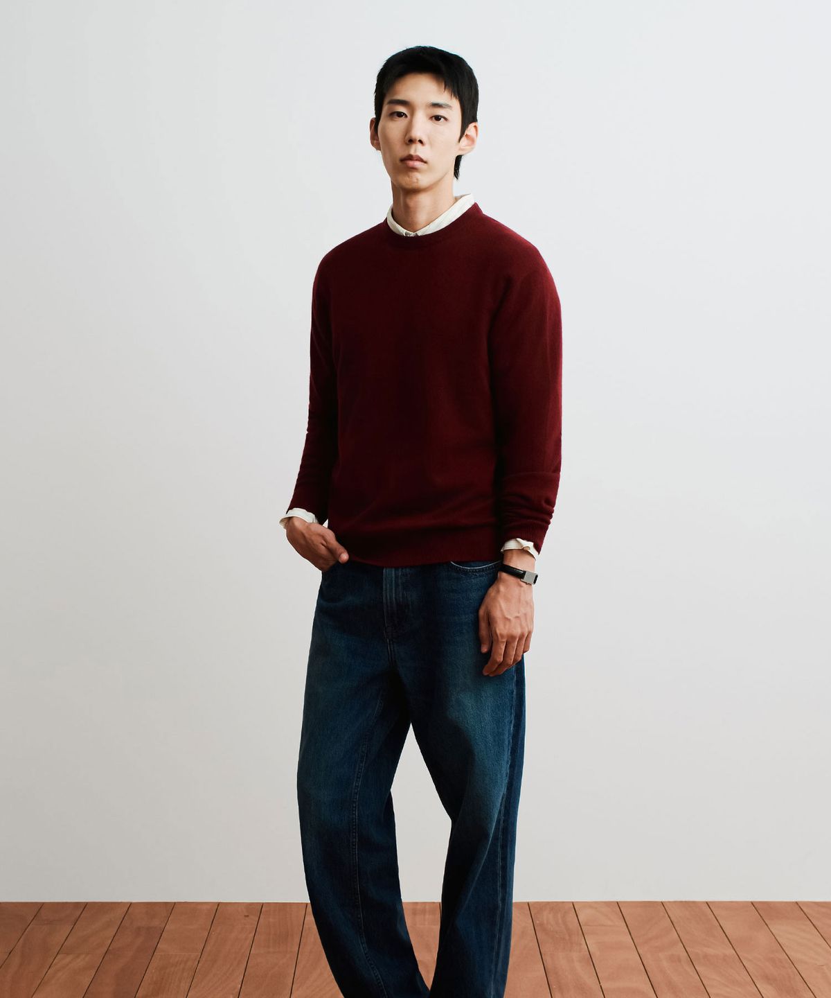 더니트컴퍼니(THEKNITCOMPANY) (M) 브뢰유 베이비 캐시미어 크루넥 6color