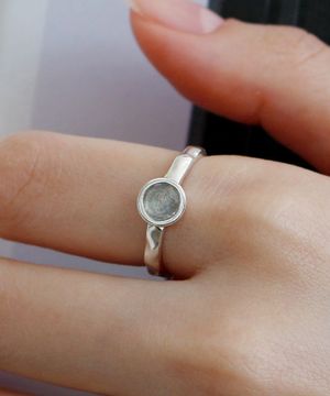 925실버 문스톤 원석반지 엘라문/ Elamun