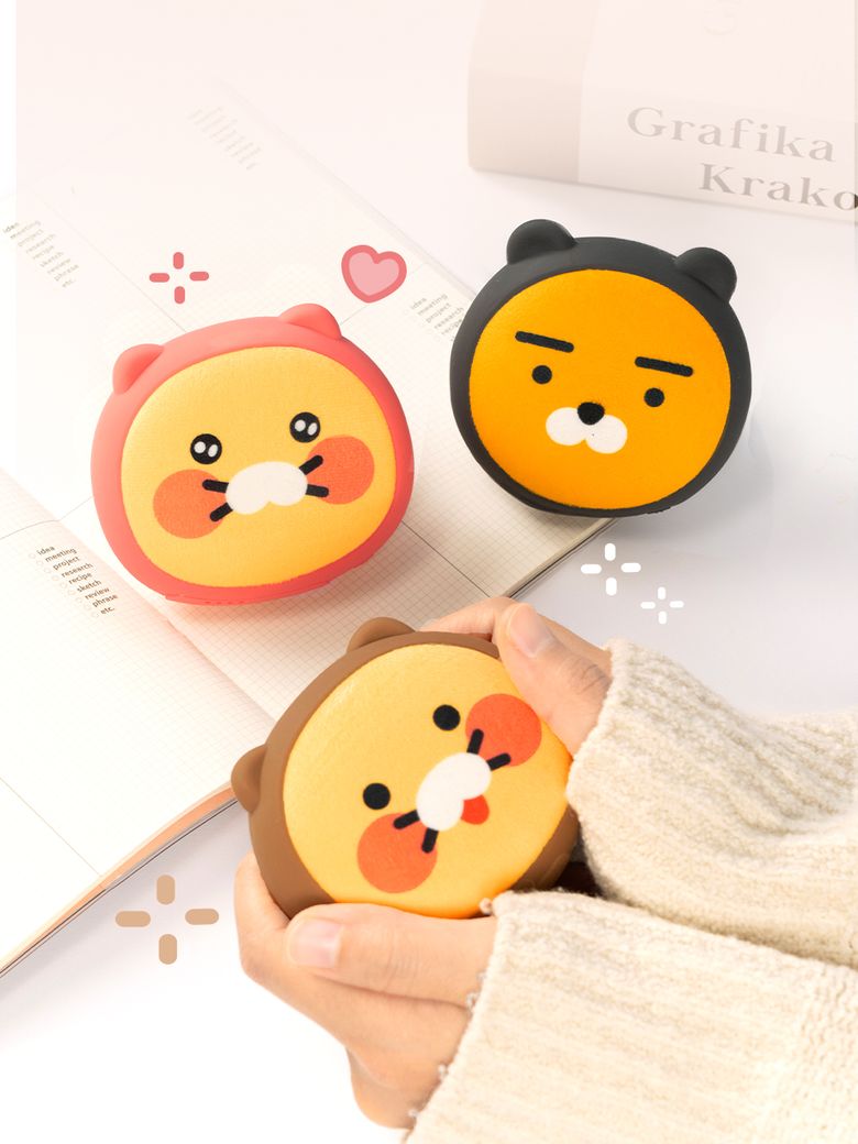 카카오프렌즈 포근 양면발열 손난로 보조배터리 5000mAh 얼굴형 미니 손난로