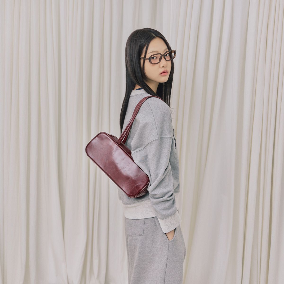 랩(LAP) SLIM SHOULDER BAG AR7AB827