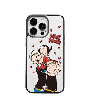 뽀빠이&올리브오일 러브파워 에폭시 범퍼 케이스_화이트