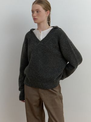 Verre sailor knit (charcoal)