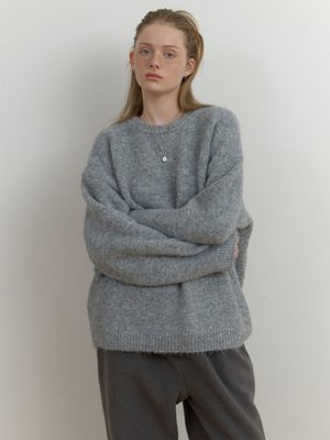 Vert overfit knit (gray)
