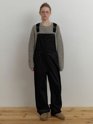 Roo overall pants (black)