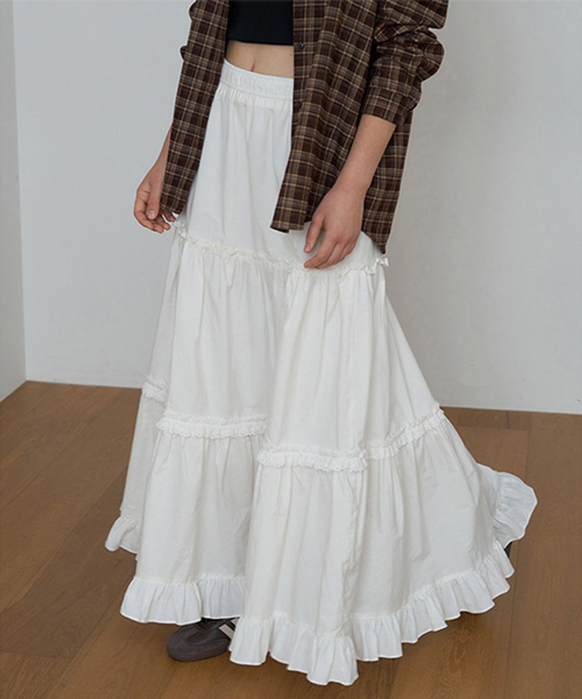 디애니(THE ANY) Lace Hool Skirt