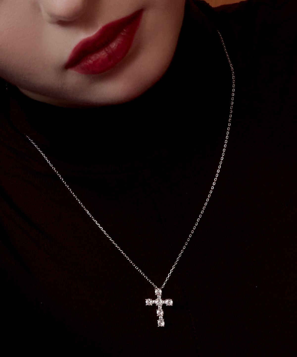 티오유(TOU) TT010 Shine Cross Necklace