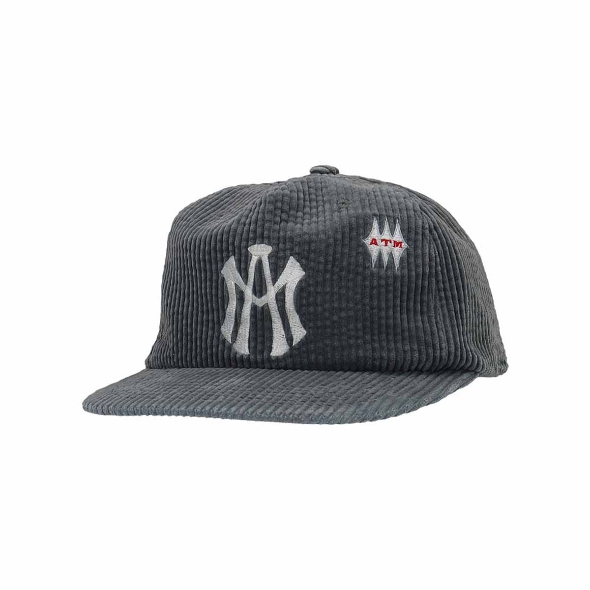 애프터매스(AFTERMATH) ATM LOGO CORDUROY BALL CAP GREY