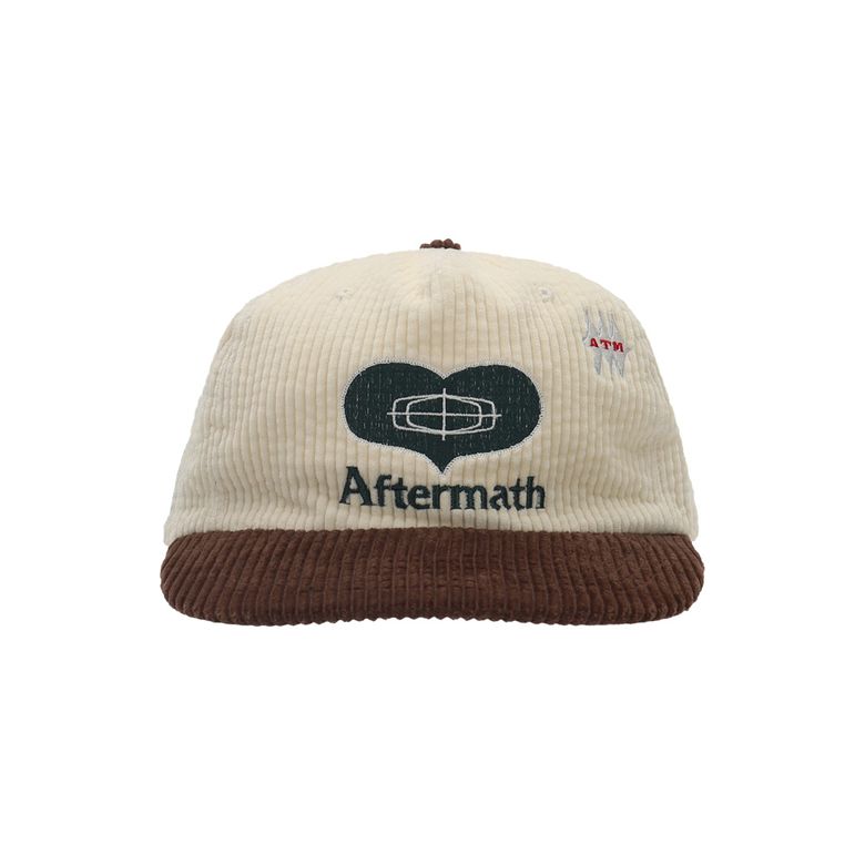 ATM LOVE CORDUROY BALL CAP CREAM