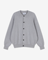 세이지 라운드넥 가디건 [멜란지 그레이]
