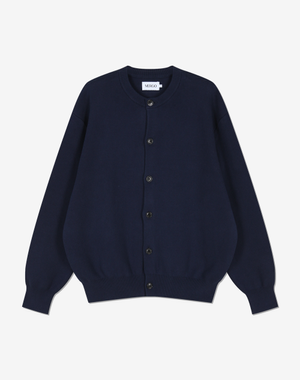세이지 라운드넥 가디건 [네이비]