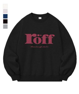[기모선택] RÖFF TYPE PLAY DOT SEMI OVER FIT SWEATSHIRT (5color)