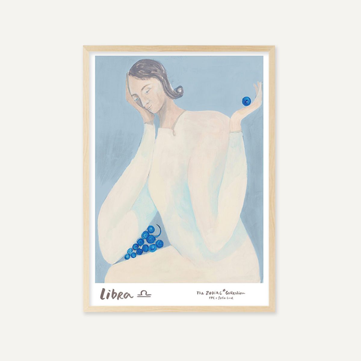 그릿시즌(GREET SEASON) 소피아 린드 Libra 천칭자리 (액자 포함)
