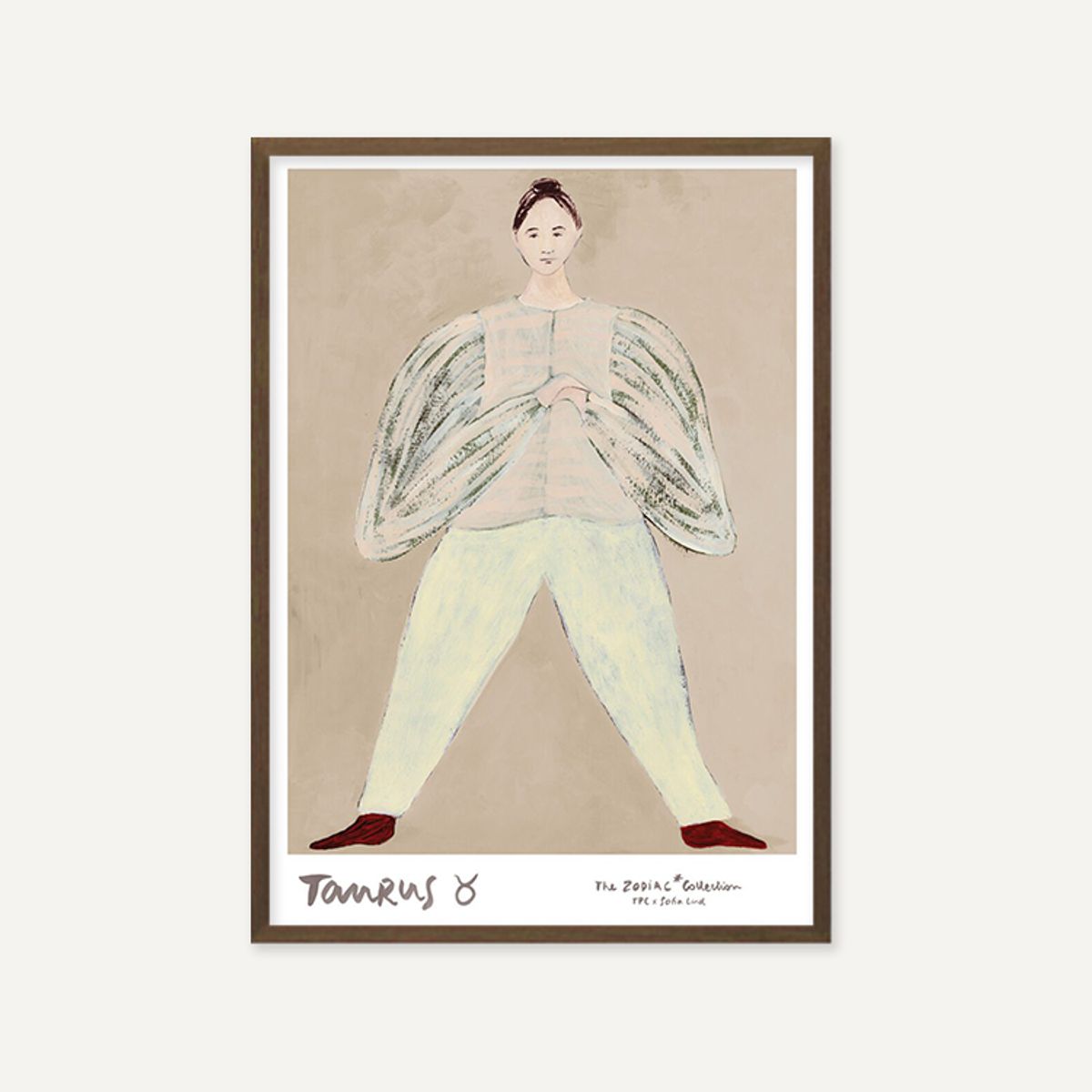 그릿시즌(GREET SEASON) 소피아 린드 Taurus 황소자리 (액자 포함)