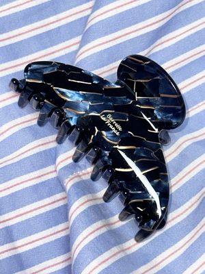 블루 스톤 헤어 클립