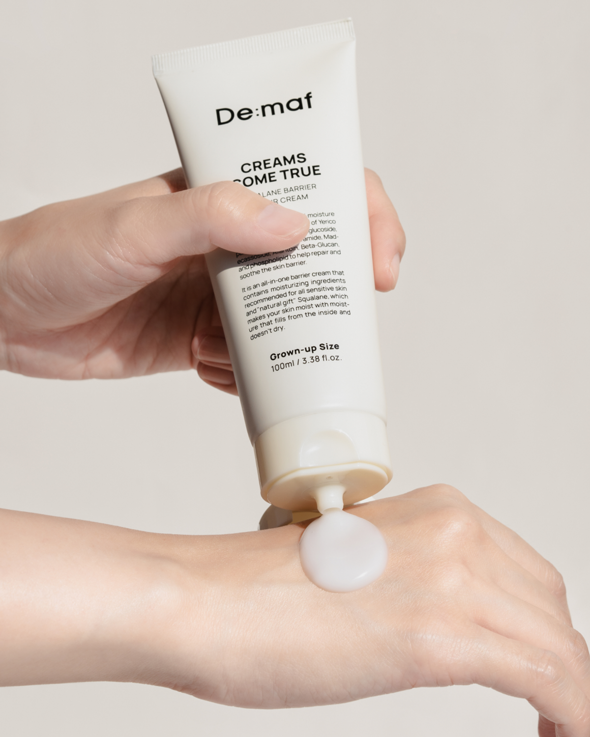 디마프(DEMAF) 크림스컴트루 스쿠알란 배리어 리페어크림 100ml - 후기 | 무신사