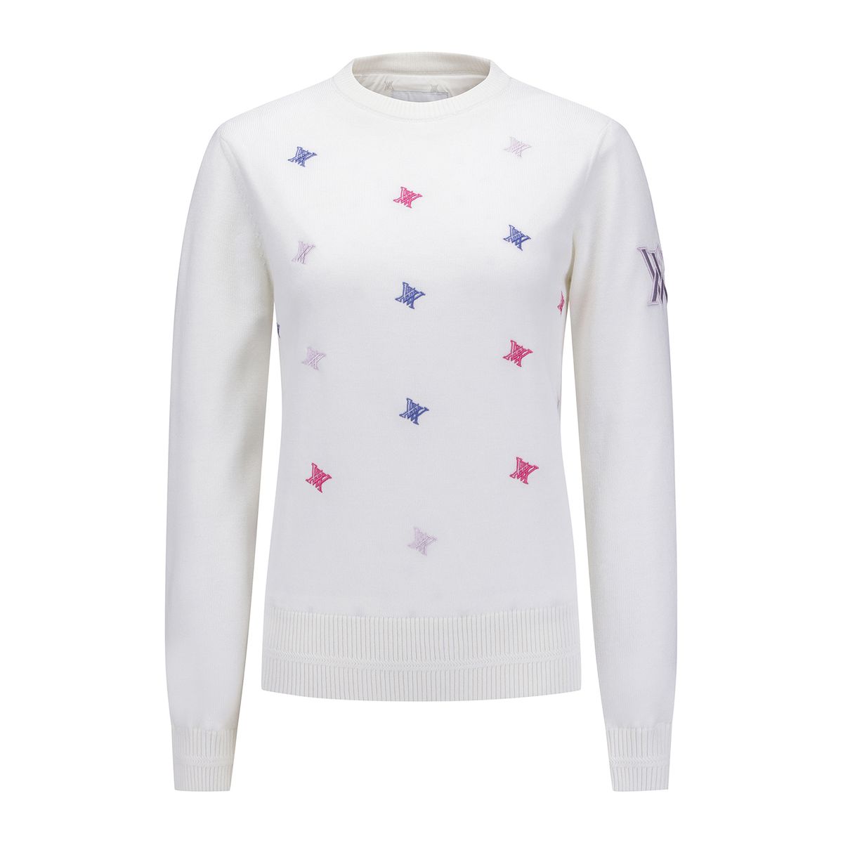 어뉴골프(ANEW GOLF) W LOGO PATTERN WIND BLOCK PULLOVER_IV