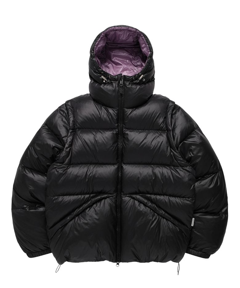 REVERSIBLE PADDED JACKET MATTE BLACK