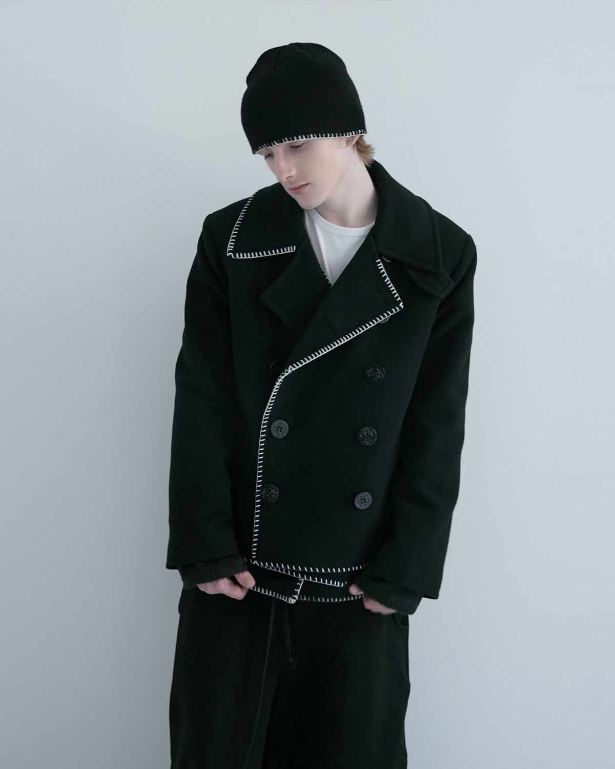 키류(KIRYU) HAND STITCH PEA COAT
