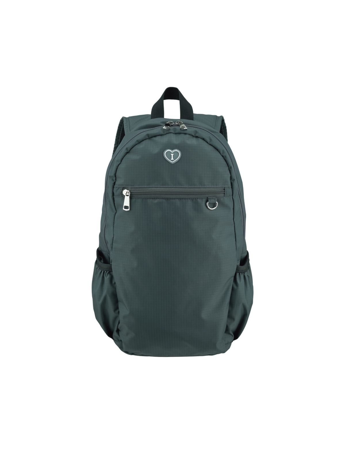 아이썸머리(ISUMMERLY) Love walk backpack - Charcoal (러브 워크 백팩 차콜)
