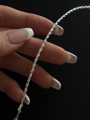 [925실버] 스파클 로프 네크리스