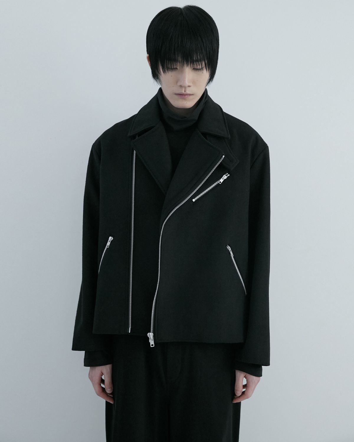 키류(KIRYU) RIDERS COAT (BLACK)