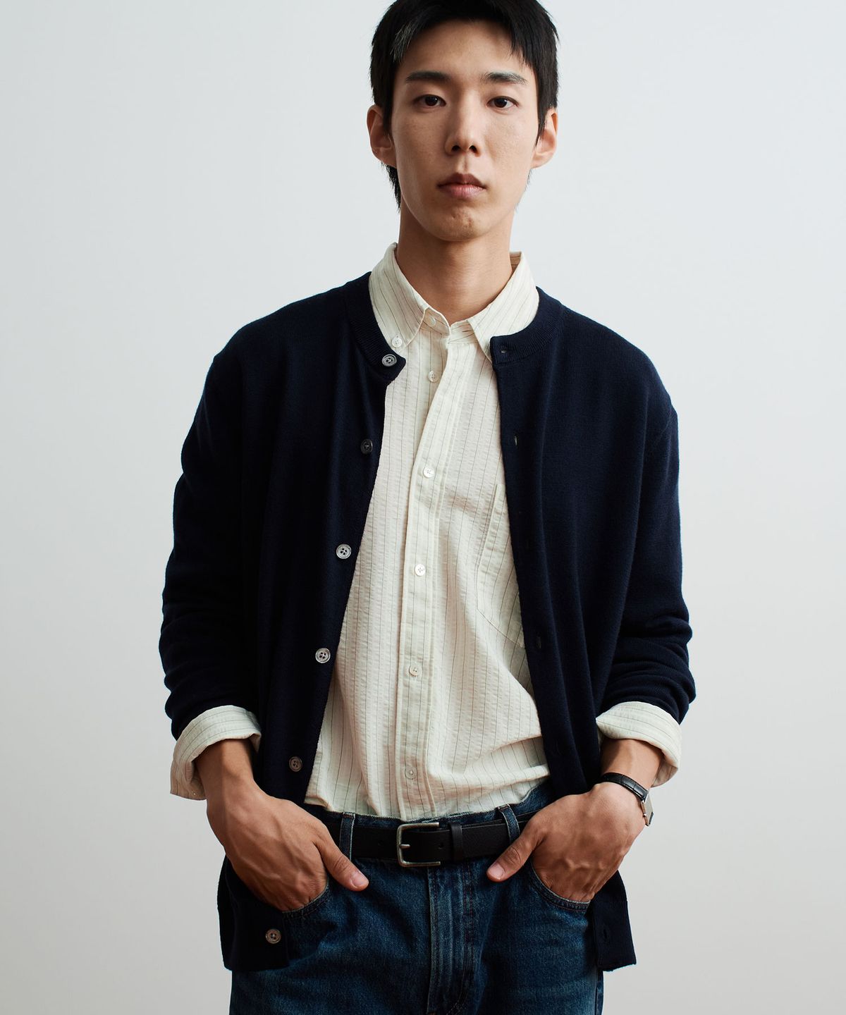 더니트컴퍼니(THEKNITCOMPANY) 발투르 울 라운드 가디건 5color