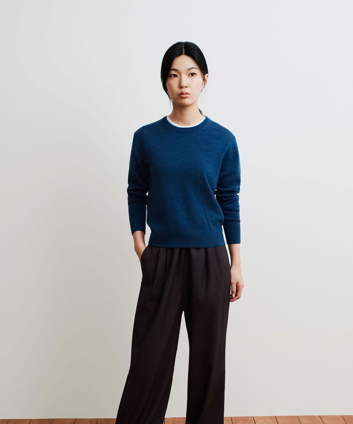 더니트컴퍼니(THEKNITCOMPANY) (W) 발투르 울 크루넥 5color