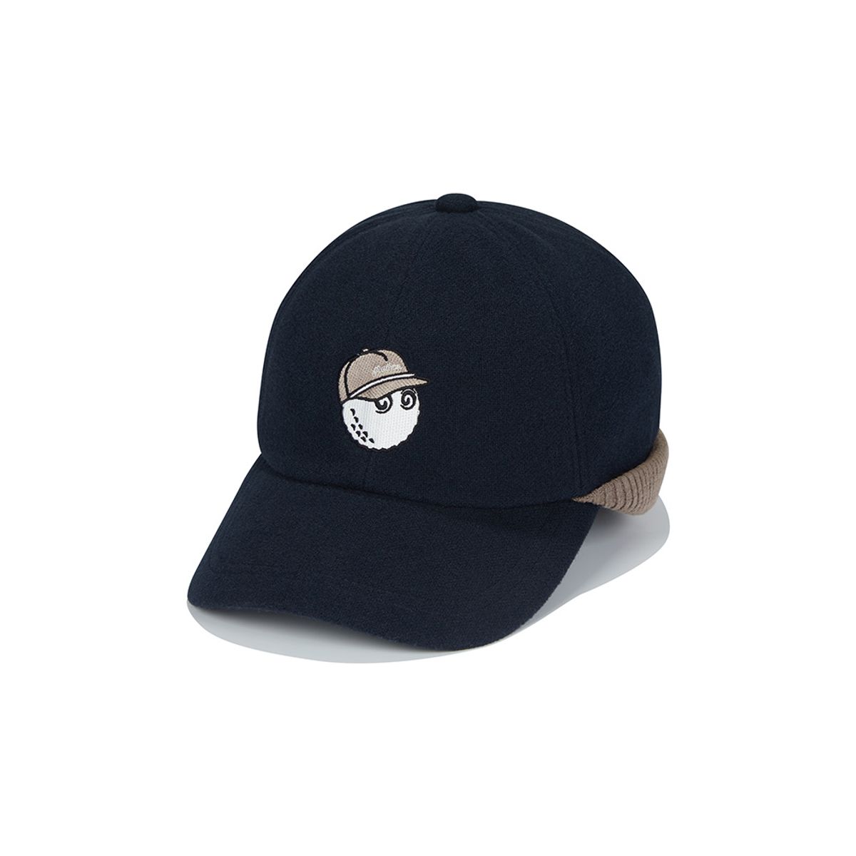 말본 골프(MALBON GOLF) 버킷 니트 이어머프 볼캡 NAVY (MAN)